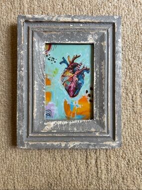 Human Heart Painting Print
